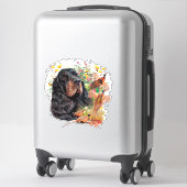 Gordon Setter Tapestry Poster Acryltripty Aufkleber (Koffer)