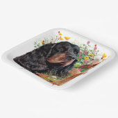 Gordon Setter Tapestry Poster Acryltripty Pappteller (Gewinkelt)