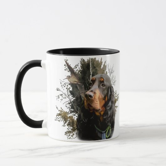 Gordon Setter Tasse (Links)