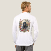 Gordon Setter Tri-Blend Shirt (Voller Rücken)