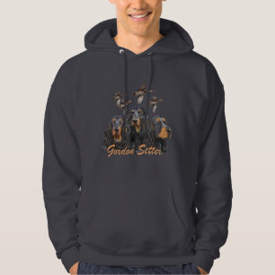 Gordon Setter Trio Jagd Hoodie