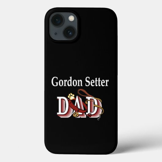 Gordon Setter Vater Case-Mate iPhone Hülle (Rückseite)