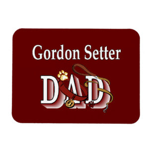 Gordon Setter Vater Magnet