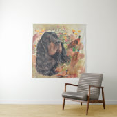 Gordon Setter Wandteppich (Beispiel)