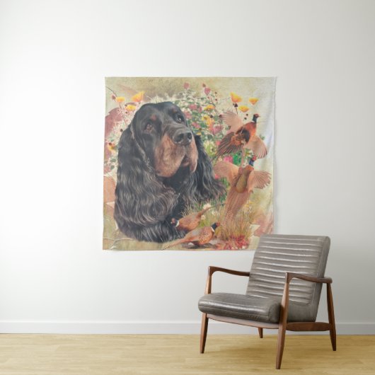 Gordon Setter Wandteppich (Beispiel)