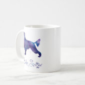 Gordon Setter Watercolor Kaffeetasse (Vorderseite Links)