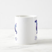 Gordon Setter Watercolor Kaffeetasse (Mittel)