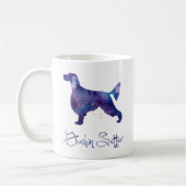 Gordon Setter Watercolor Kaffeetasse (Links)