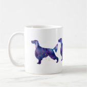 Gordon Setter Watercolor Kaffeetasse (Links)