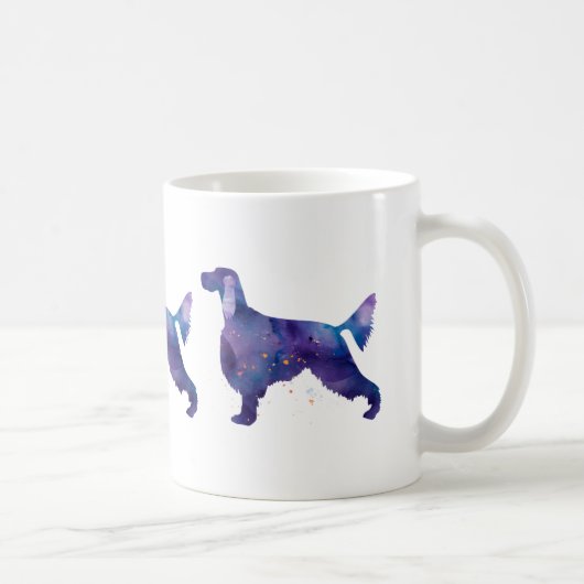 Gordon Setter Watercolor Kaffeetasse (Rechts)