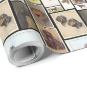 Gordon Setter Zigarettenkarten Geschenkpapier (Rolleneckpunkt)
