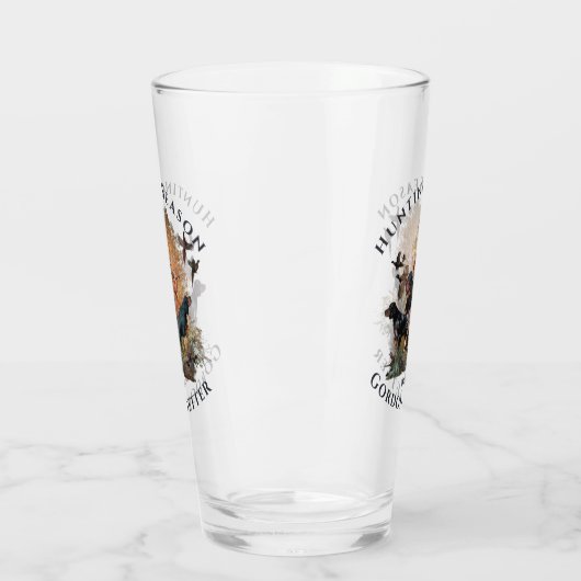 Gordon setters , Art Glas (Links)