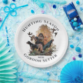 Gordon setters , Art Pappteller (Party)