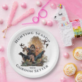 Gordon setters , Art Pappteller (Party)