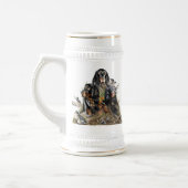 Gordon Setters , Vogelleidenschaft , Kunst Bierglas (Links)