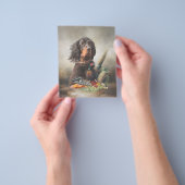 Gordon Setters , Vogelleidenschaft , Kunst Flyer (Gruppe)