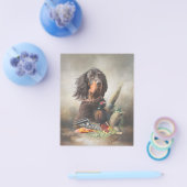 Gordon Setters , Vogelleidenschaft , Kunst Flyer (Einzeln)