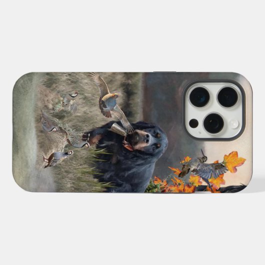 Gordon Setters , Vogelleidenschaft , Kunst iPhone Hülle (Rückseite (Horizontal))