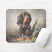 Gordon Setters , Vogelleidenschaft , Kunst Mousepad (Mit Mouse)