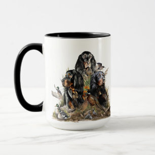Gordon Setters , Vogelleidenschaft , Kunst Tasse