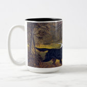 Gordon-Setzer im Punkt Zweifarbige Tasse (Links)