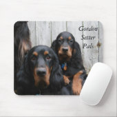 Gordon-Setzer-Kumpel Mousepad (Mit Mouse)