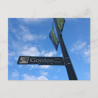 Gordon Street Postkarte