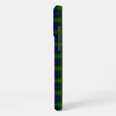 Gordon-Tartan blau-grün kariert iPhone Hülle (Linke Seite)