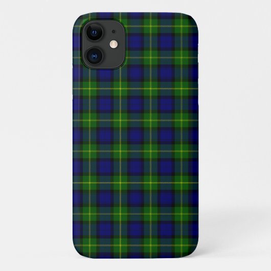 Gordon tartan blue kariert Case-Mate iPhone hülle (Rückseite)