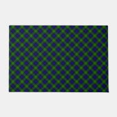 Gordon tartan blue kariert fußmatte (Vorderseite)