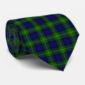 Gordon tartan blue kariert krawatte (Gerollt)