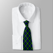 Gordon tartan blue kariert krawatte (Gebunden)