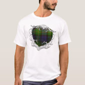 Gordon Tartan Heart T-Shirt (Vorderseite)