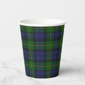 Gordon Tartan Kariert Paper Cups Pappbecher (Vorderseite)