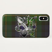 Gordon Tartan Lion Case-Mate iPhone Hülle (Rückseite (Horizontal))