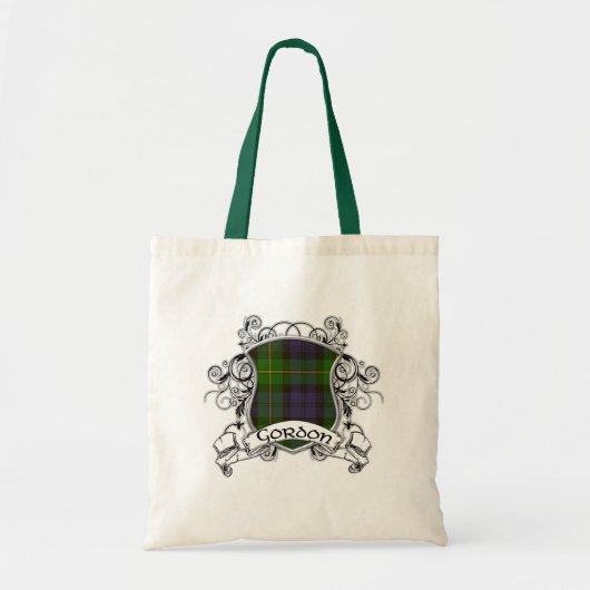 Gordon-Tartan-Schild Tragetasche (Vorne)