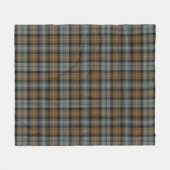 Gordon Weathered Kariert Fleecedecke (Vorderseite (Horizontal))