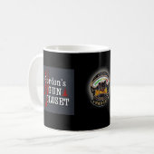 Gordons Gewehr-Wandschrank-Tasse Kaffeetasse (Vorderseite Links)