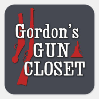 Gordon's Gun Closet Aufkleber