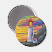 Gordon's Lighthouse Magnet (Vorderseite/Rückseite)