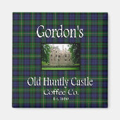 Gordon's Old Huntly Castle Coffee Co. Magnet (Vorne)