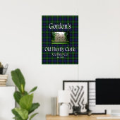 Gordon's Old Huntly Castle Coffee Co. Poster (Heimbüro)