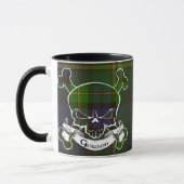 Gordontartan-Schädel-Tasse Tasse (Links)