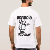 Gordos der T - Shirt Männer (Rückseite)