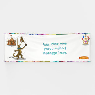 Gordy, Goanna-Jongleur Banner