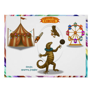 Gordy, Goanna-Jongleur Poster