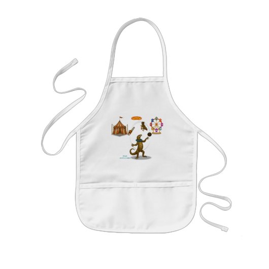 Gordy, goanna juggler kinderschürze (Vorne)