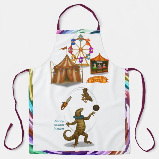 Gordy, goanna juggler schürze (Vorderseite)