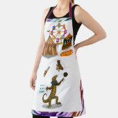 Gordy, goanna juggler schürze (InSitu)