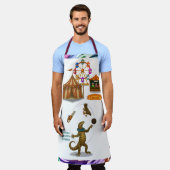 Gordy, goanna juggler schürze (Getragen)